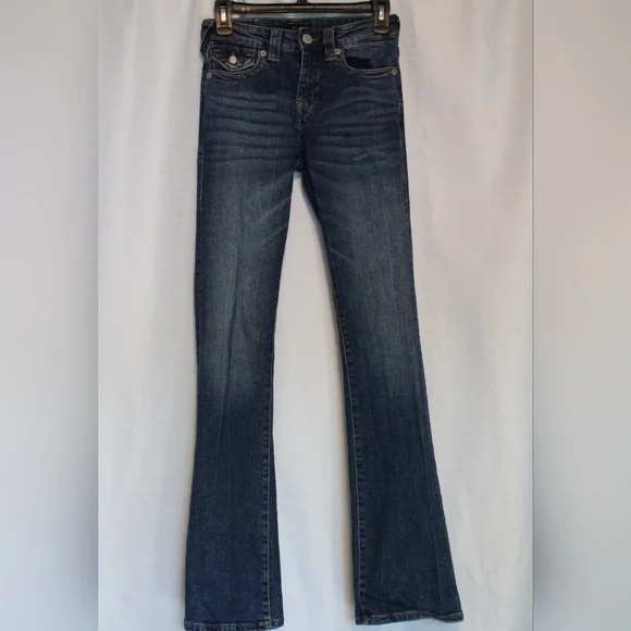 True Religion Women’s “Becca” Mid-Rise Bootcut Jeans – Size 25 - Picture 1 of 12